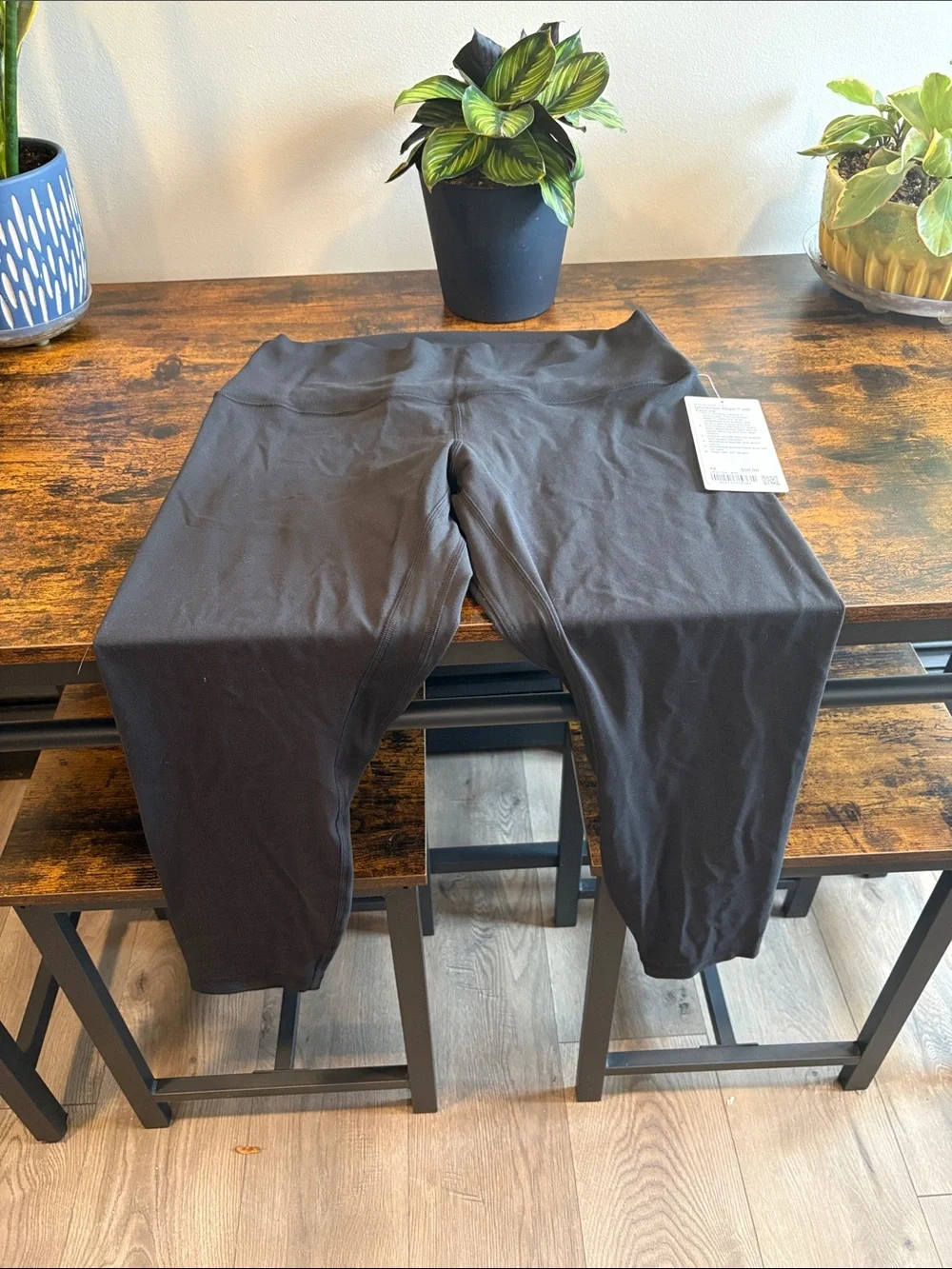 lululemon athletica Black High-Rise Leggings with Logo